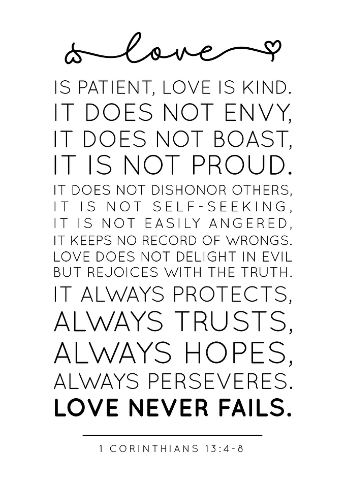 Love Never Fails