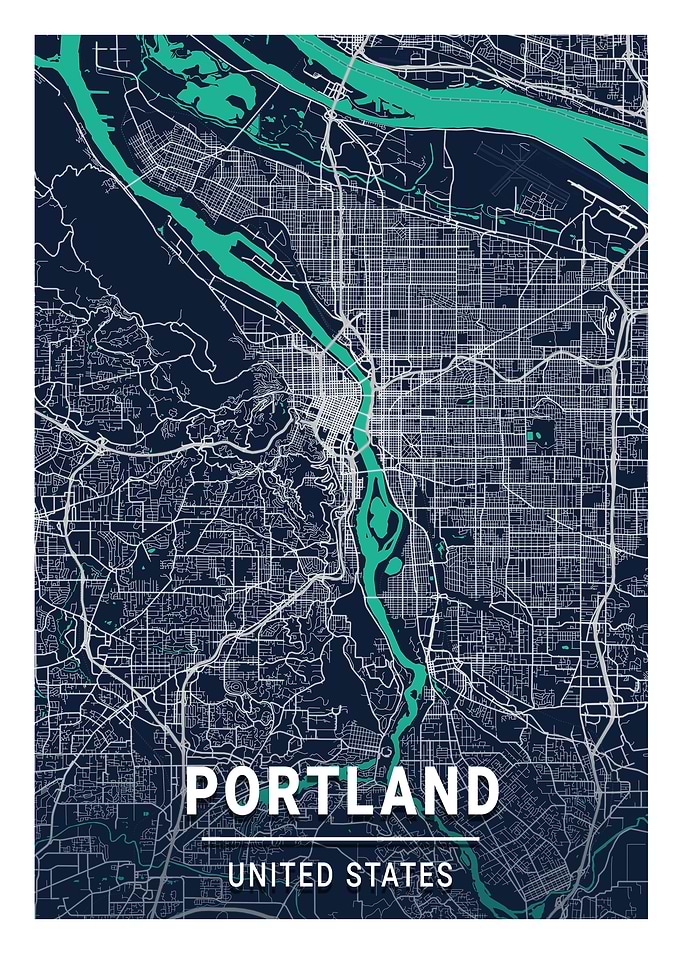 Portland Blue Dark Color