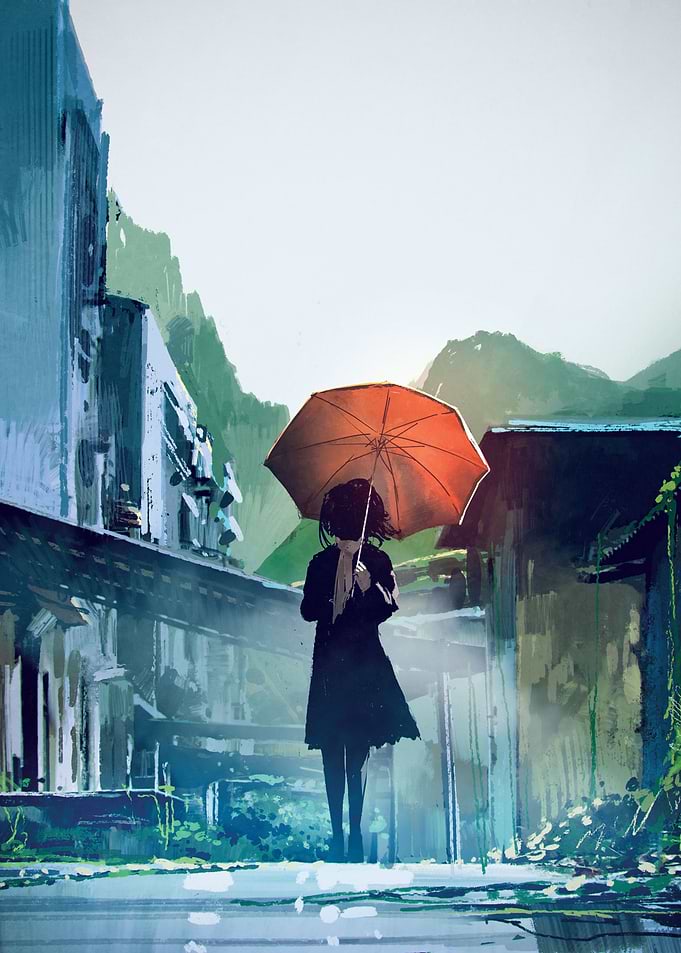 Alone in the Rain