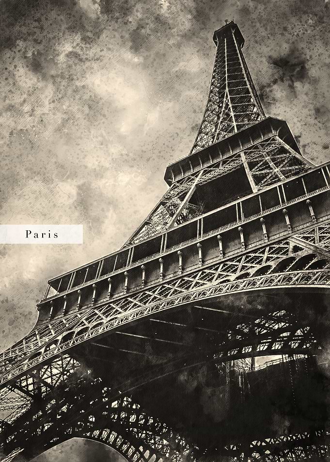 Watercolor Paris