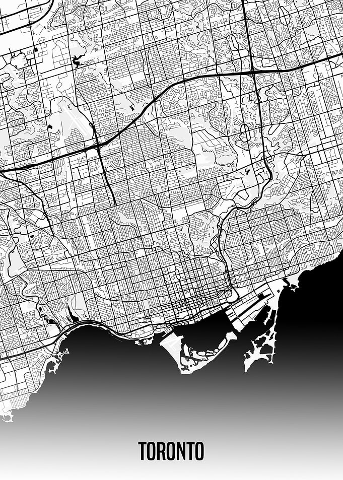 Toronto map