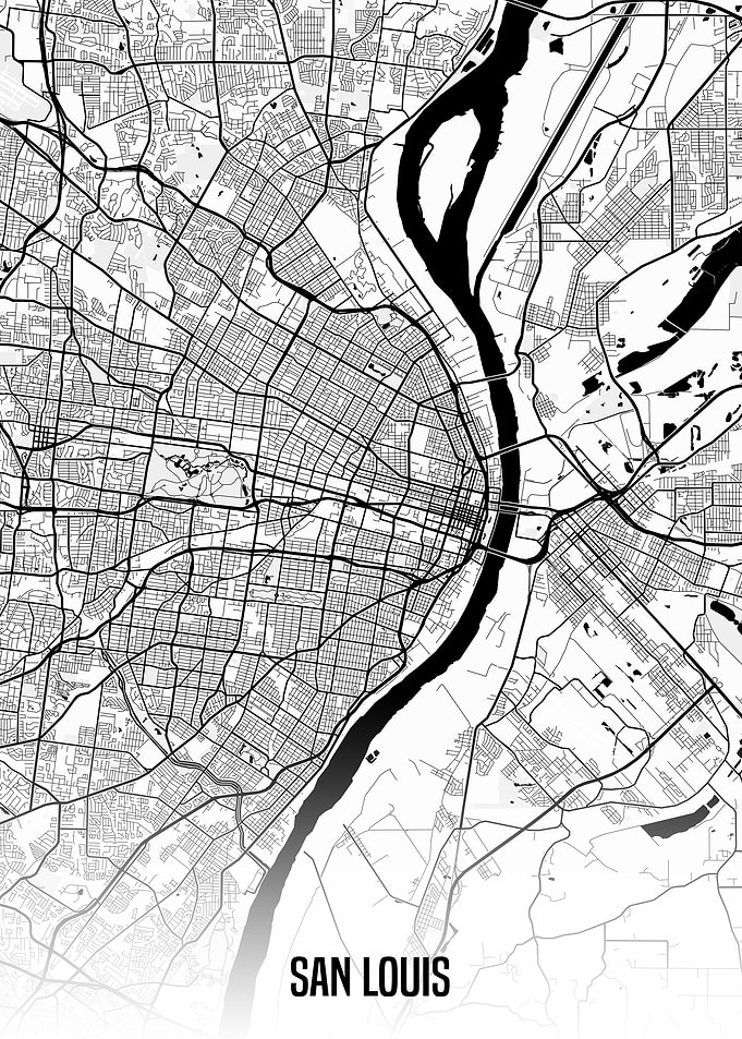 San Louis map