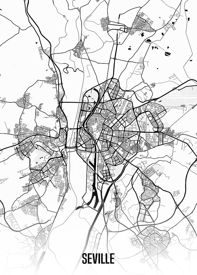 Seville map
