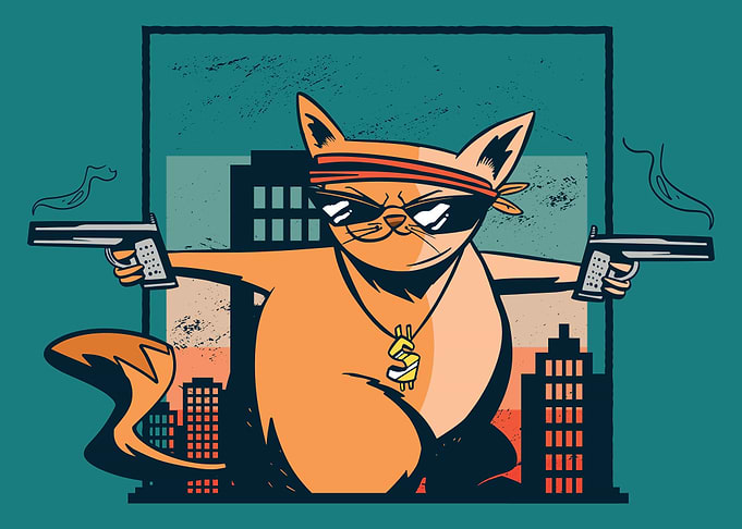 Gangster Cat