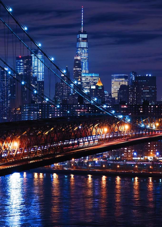 New York City at night