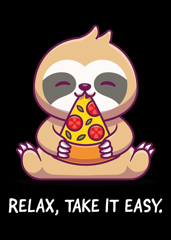 Sloth Lazy Chill Relax gif