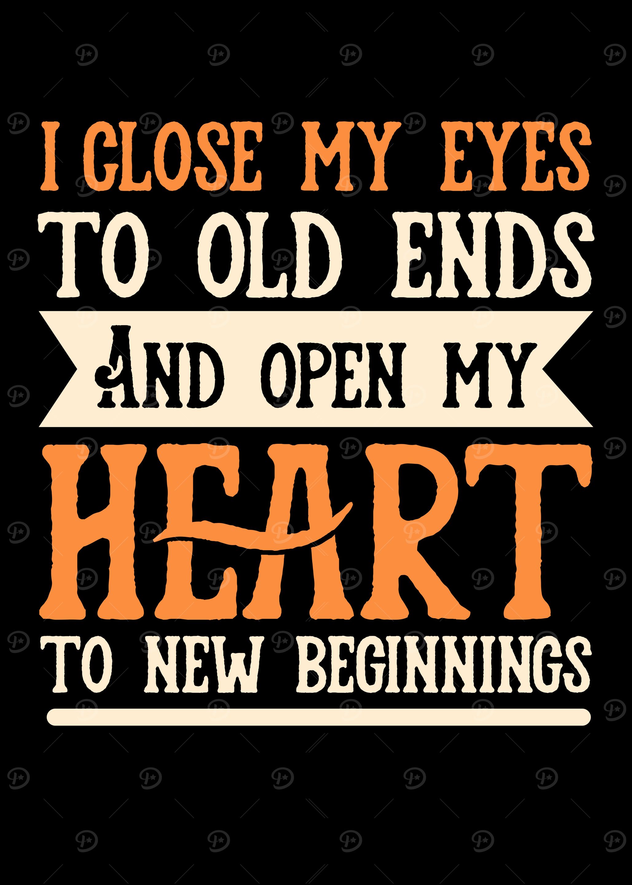 Old Ends and New Beginning