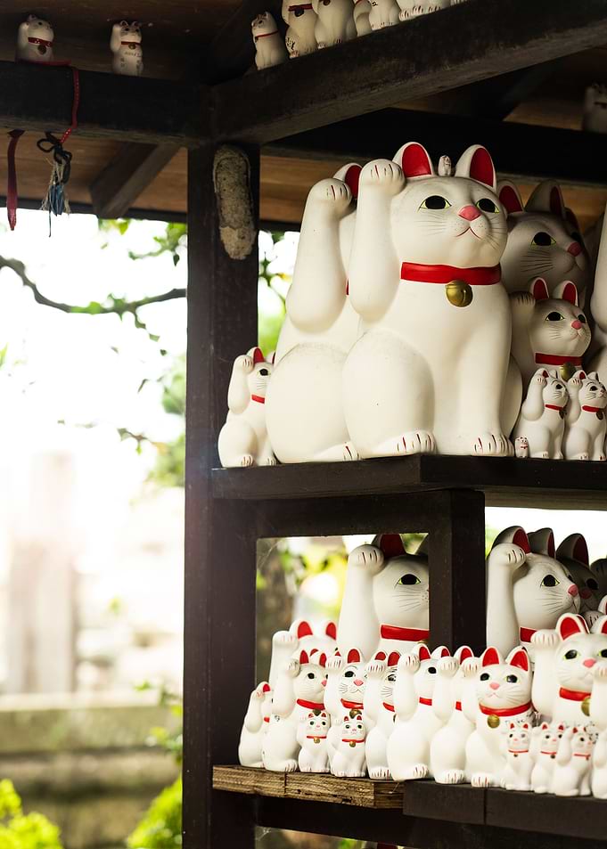 Manekineko temple