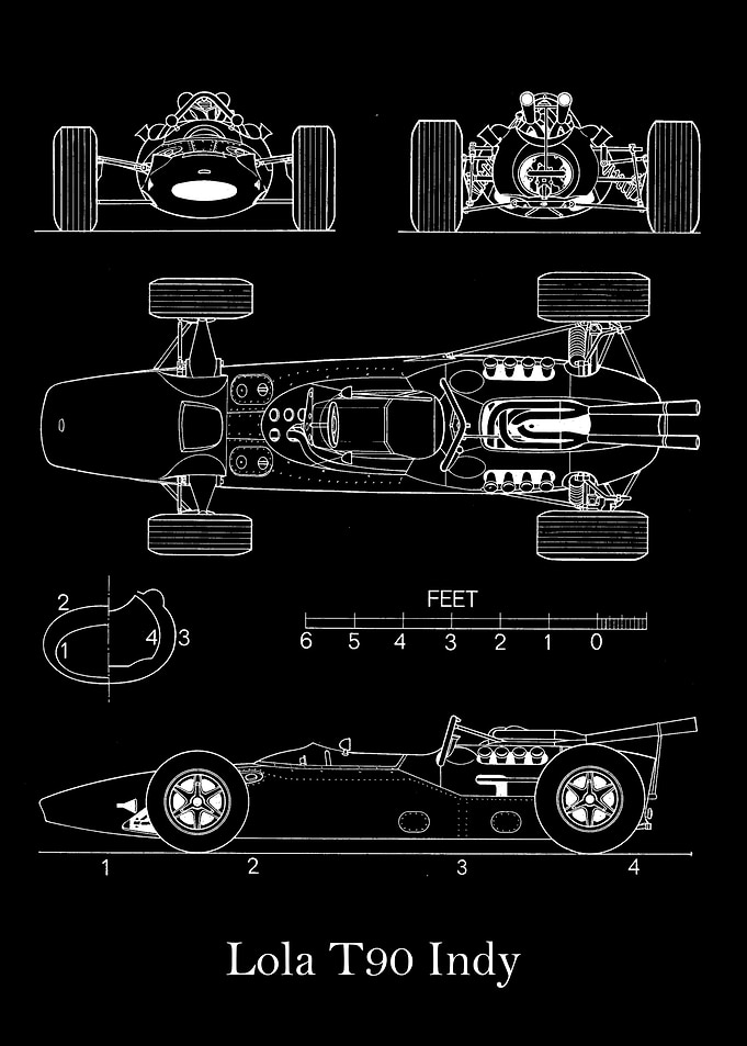 Lola T90 Indy 1966