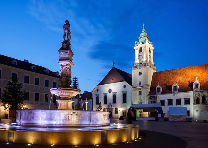 Bratislava City by Night