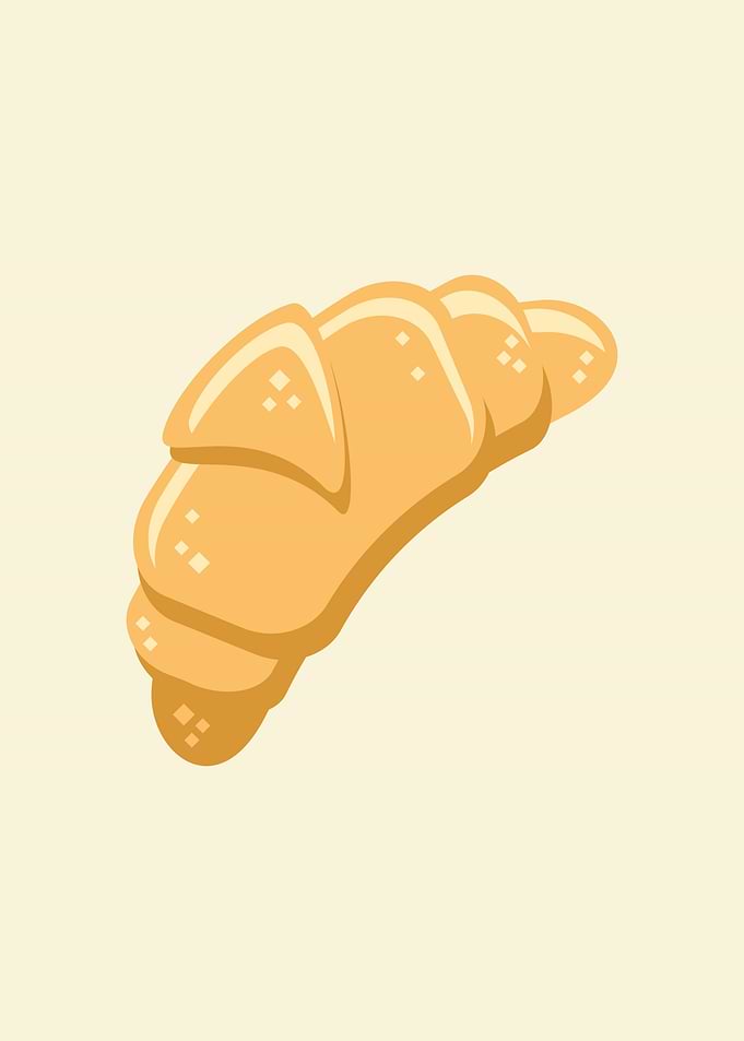 Simple croissant