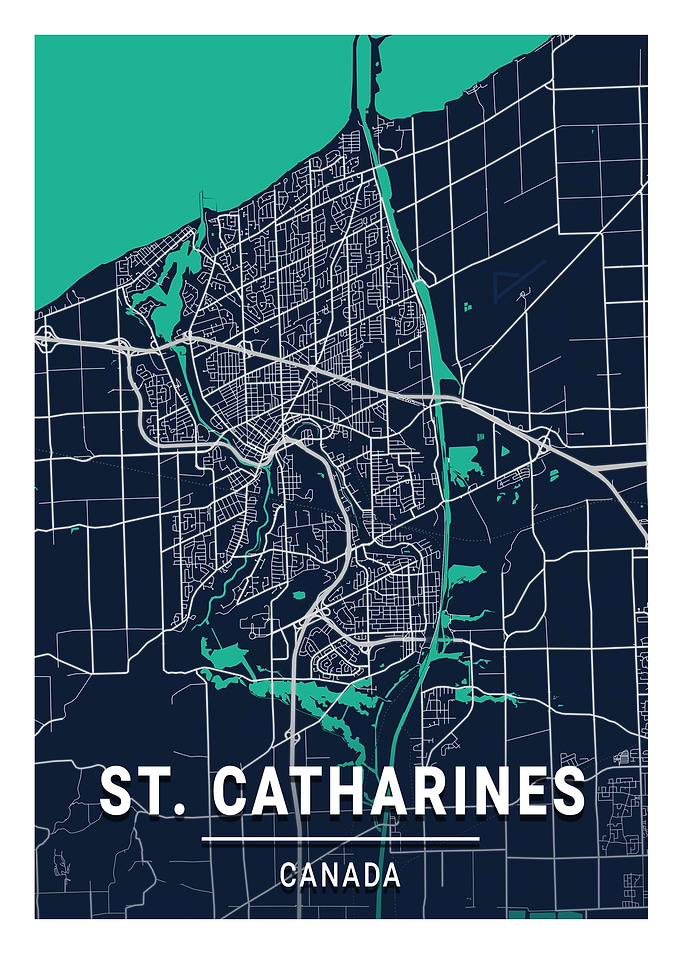 St Catharines Blue Dark