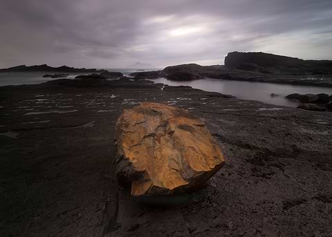 Textured rock