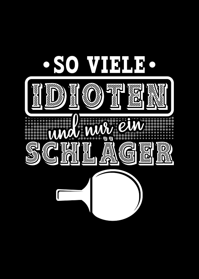 Tischtennis Geschenk
