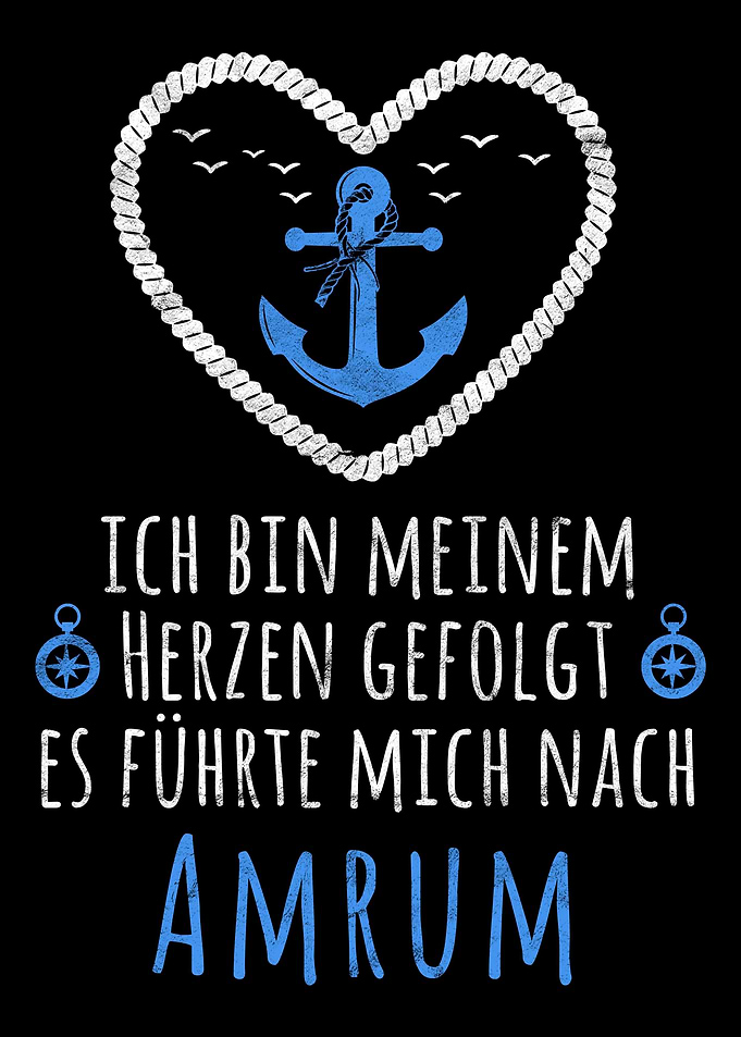 Amrum Nordsee Spruch