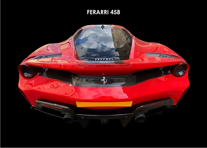 Ferarri 458 stoplamp