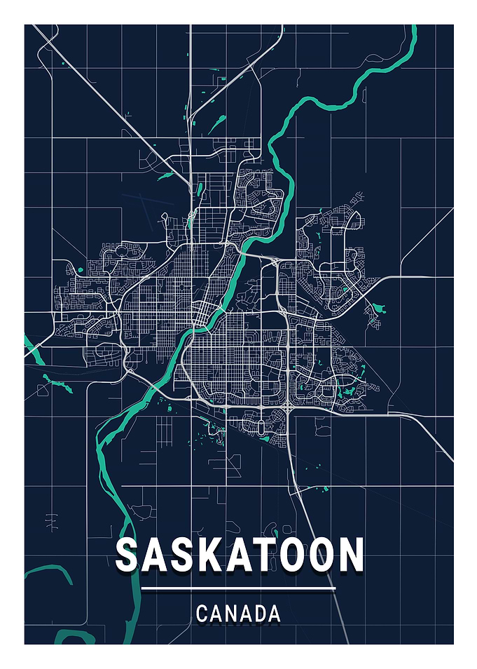 Saskatoon Blue Dark Color