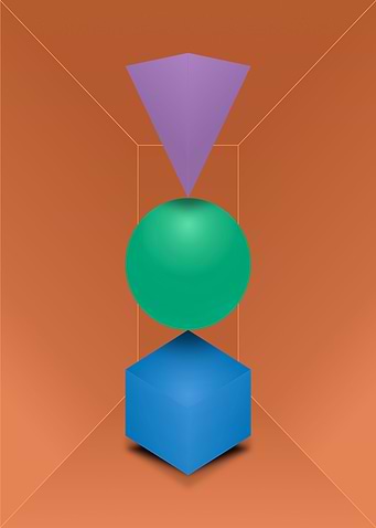 Stacked geometry