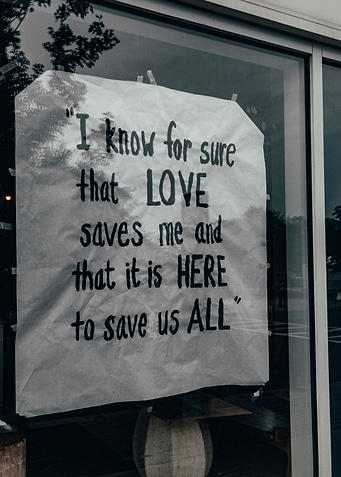 Glass message