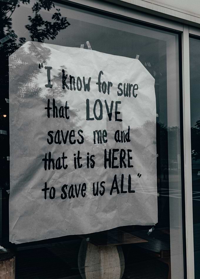 Glass message