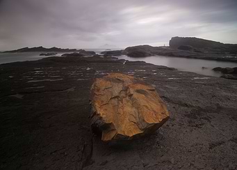 Textured rock