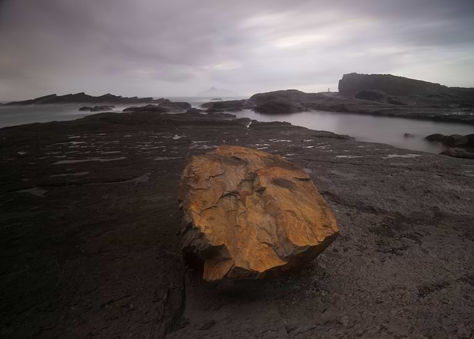 Textured rock