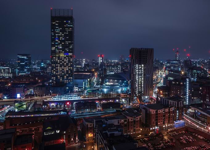 Overlooking Manchester