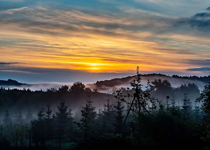 Colorful sunrise