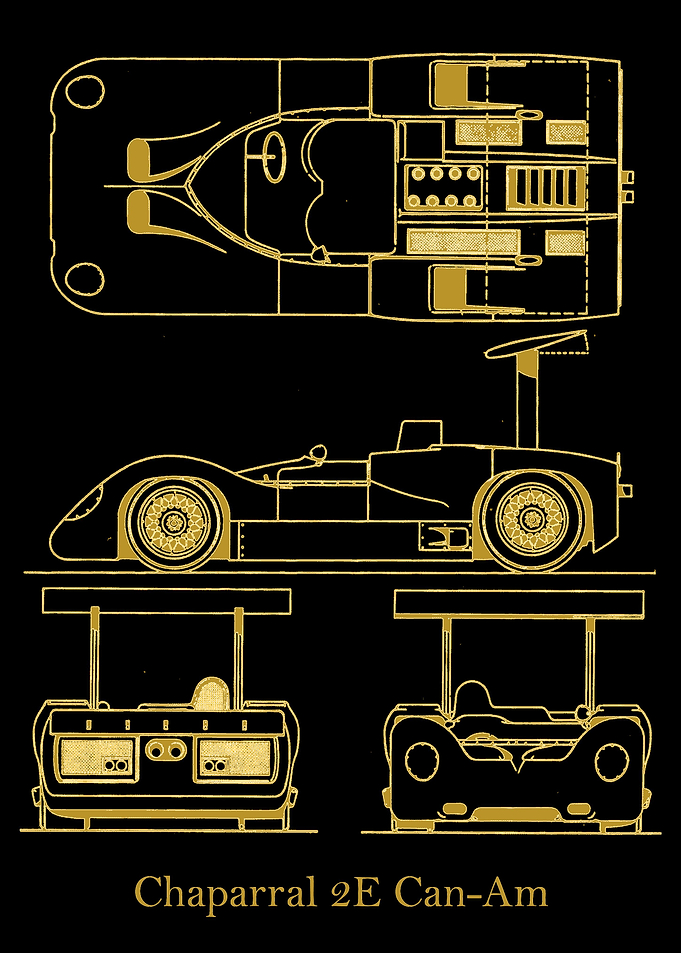 Chaparral 2E CanAm gold