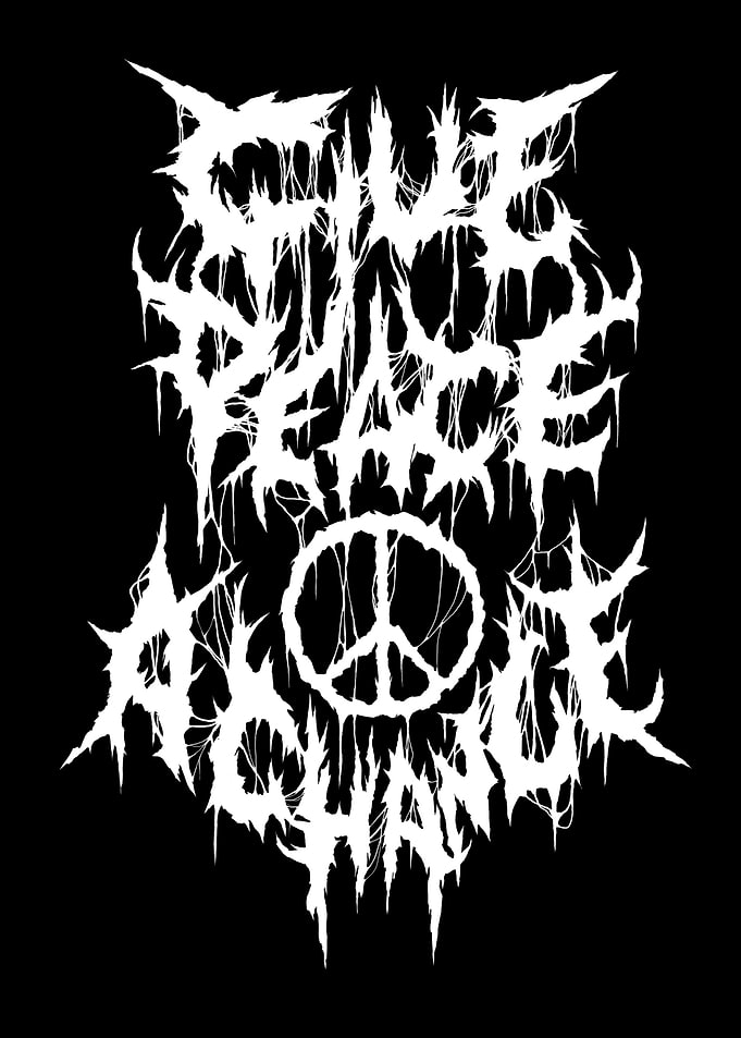 Give Piece a Chance Metal