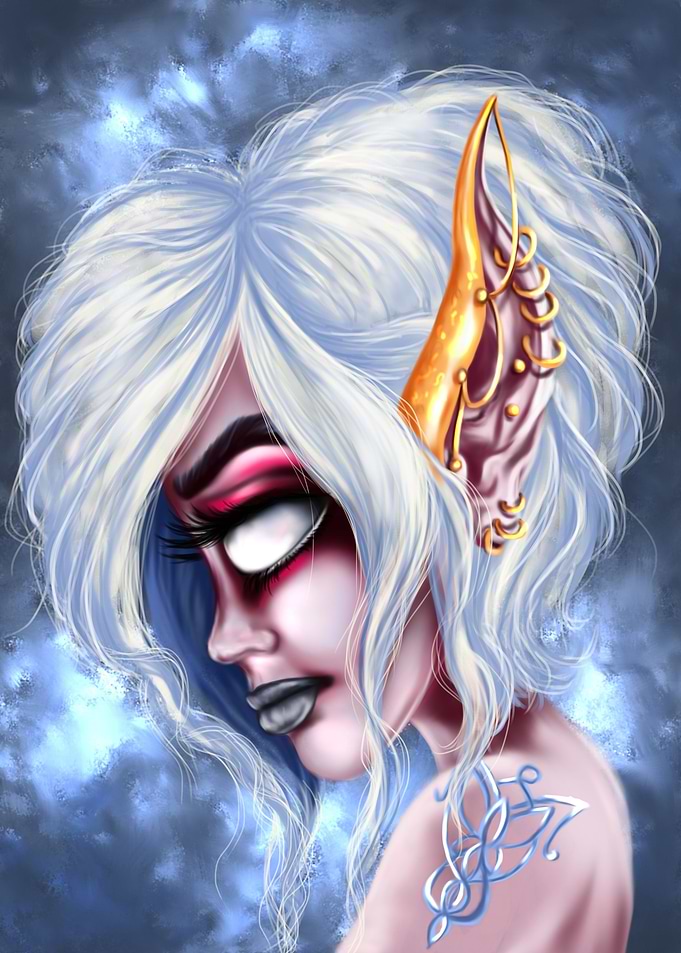 Sad Elf Princess