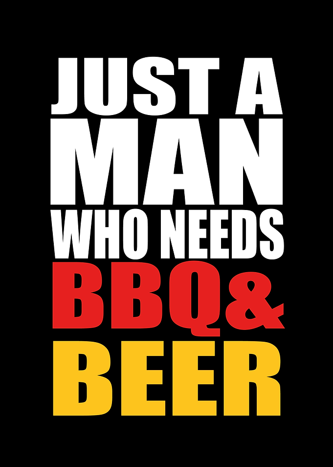 BBQ BEER MEN Quote
