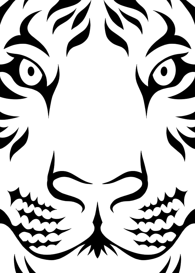 Tiger BlackWhite
