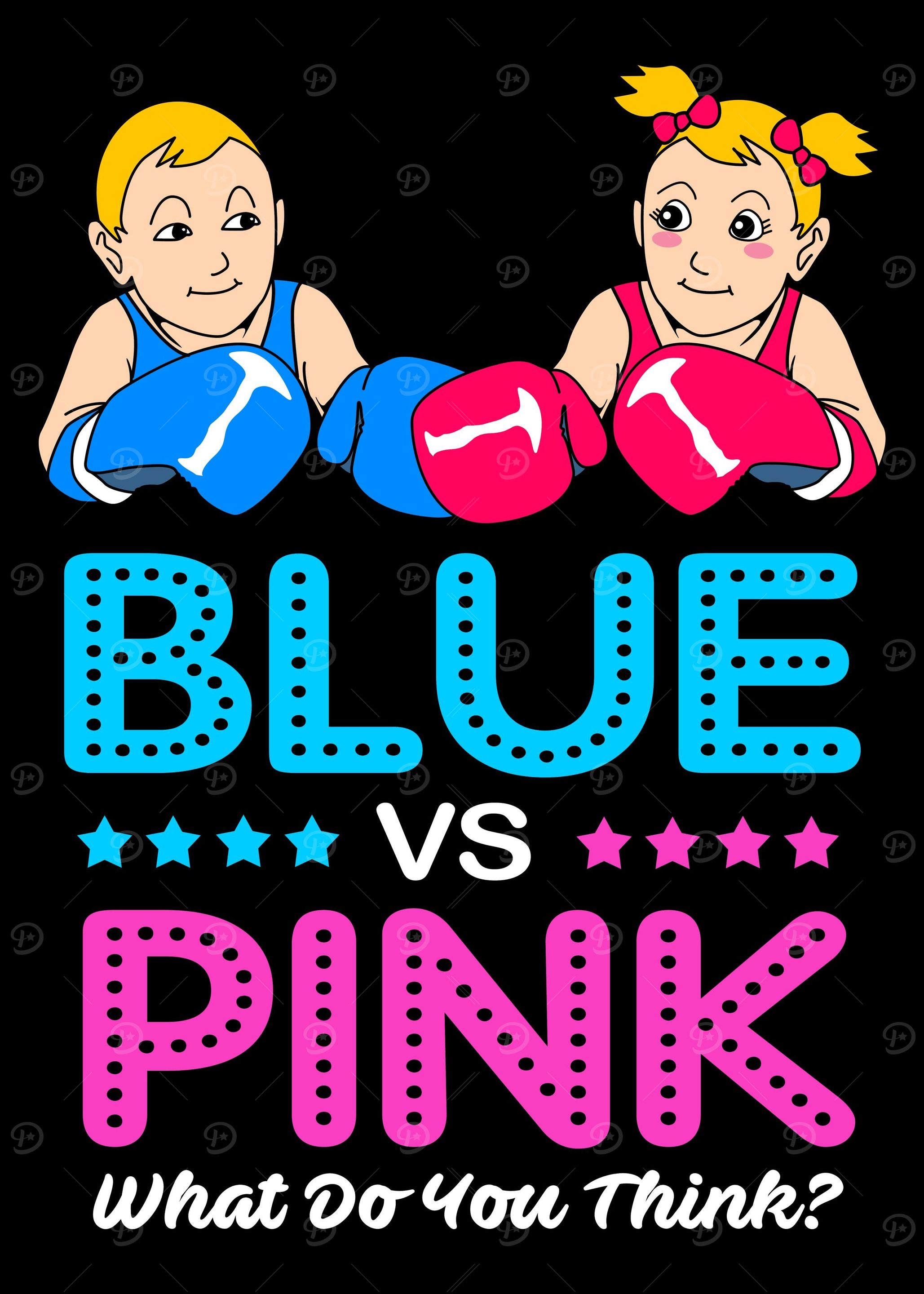 Blue Or Pink Boxing