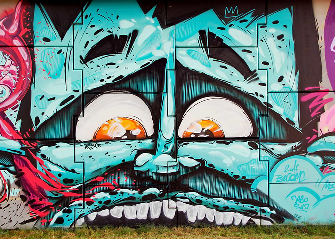 Grafitti Face