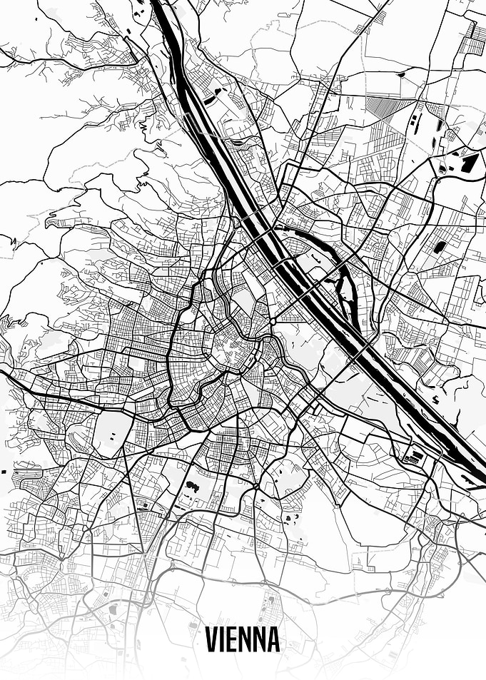 Vienna map