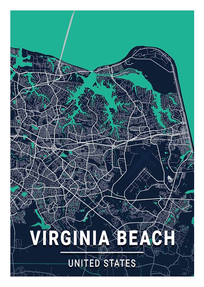 Virginia Beach Blue Dark