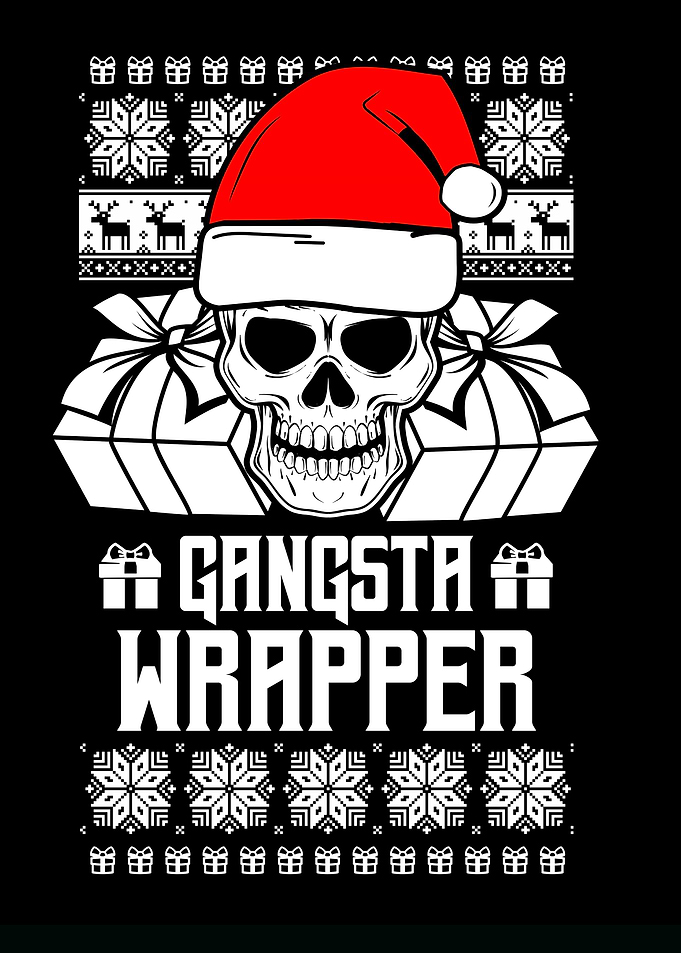 Funny Xmas Gangsta