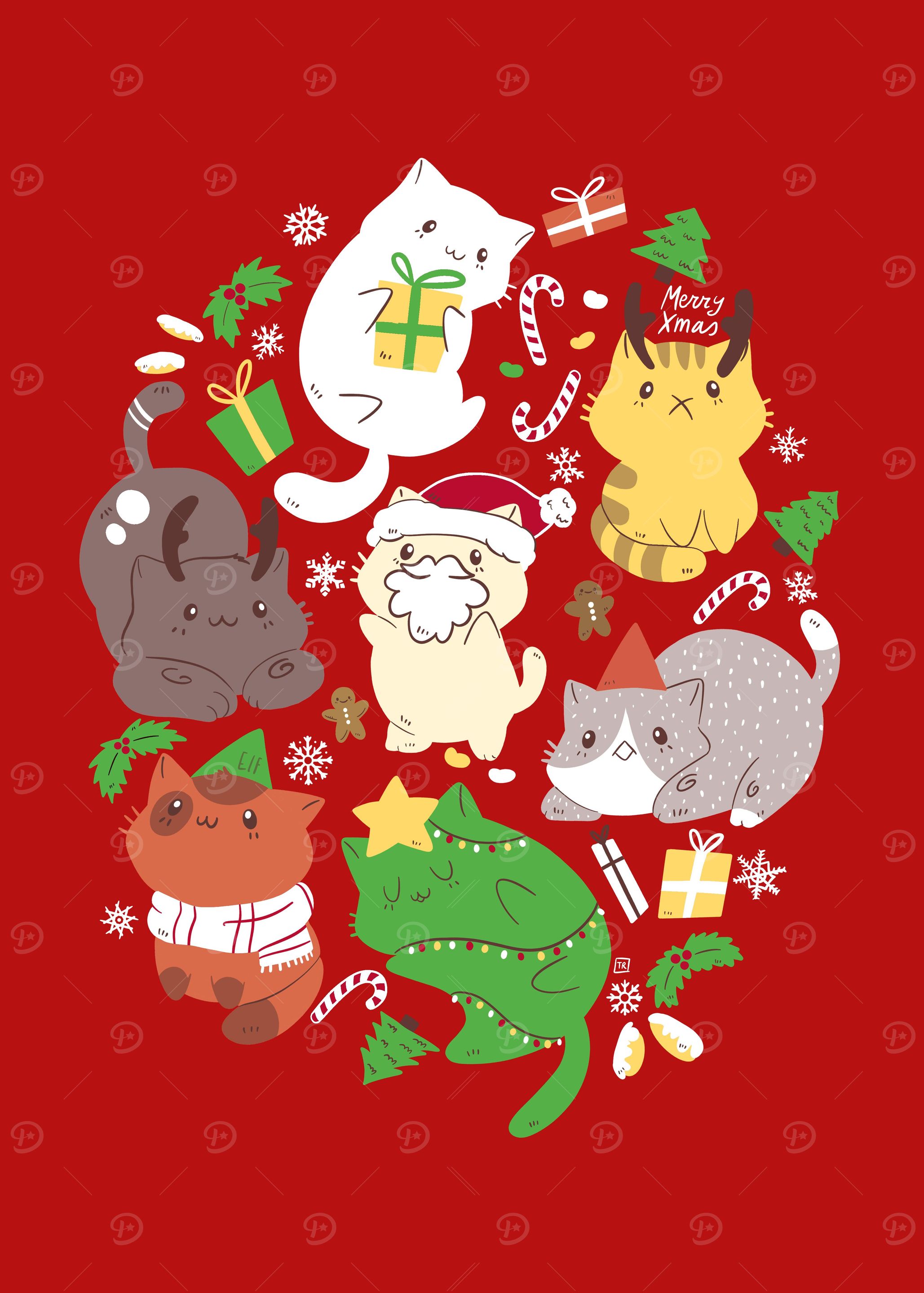 Christmas Kittens
