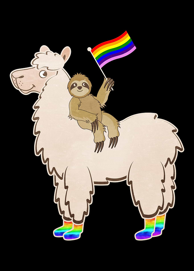 lgbt gay pride gift for le