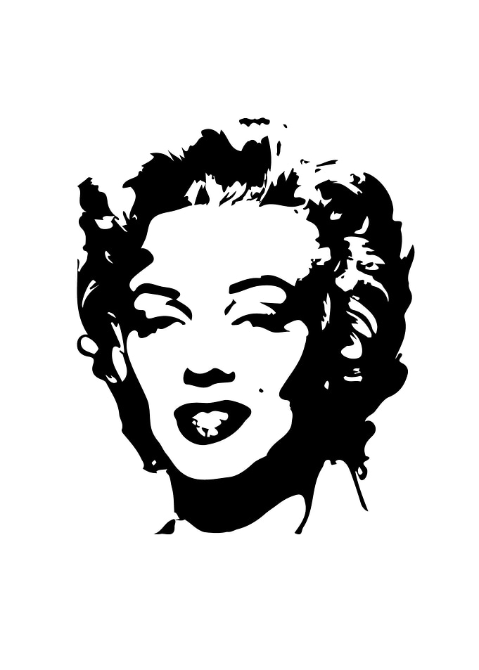 Classic beauty pen ink art