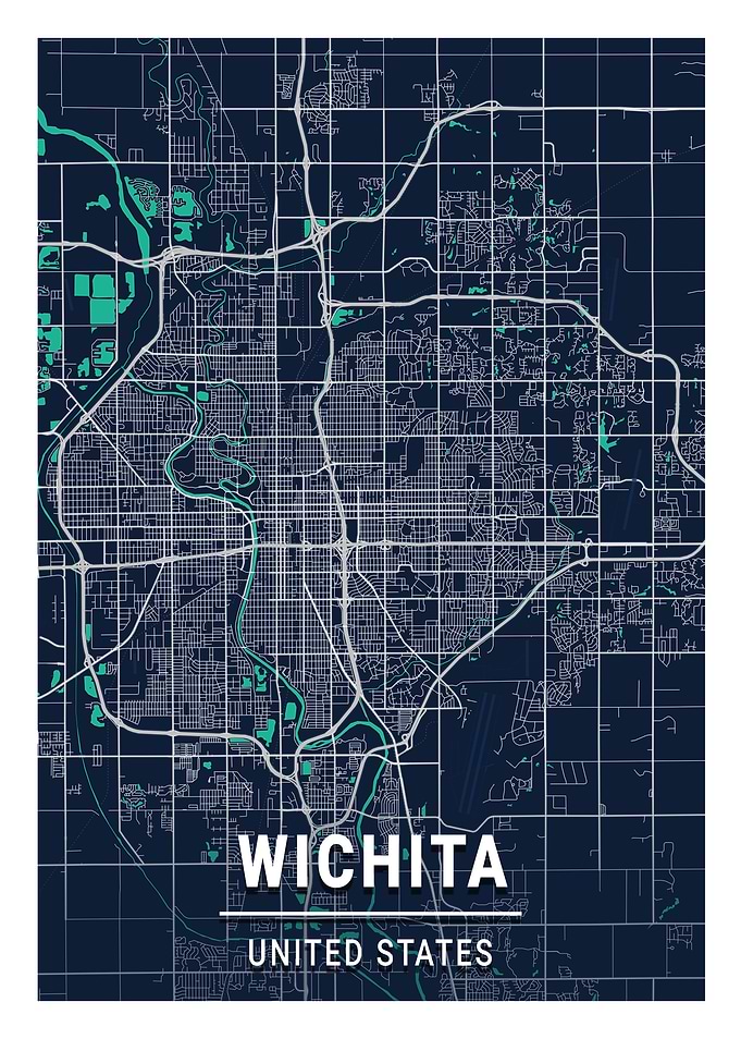 Wichita Blue Dark Color