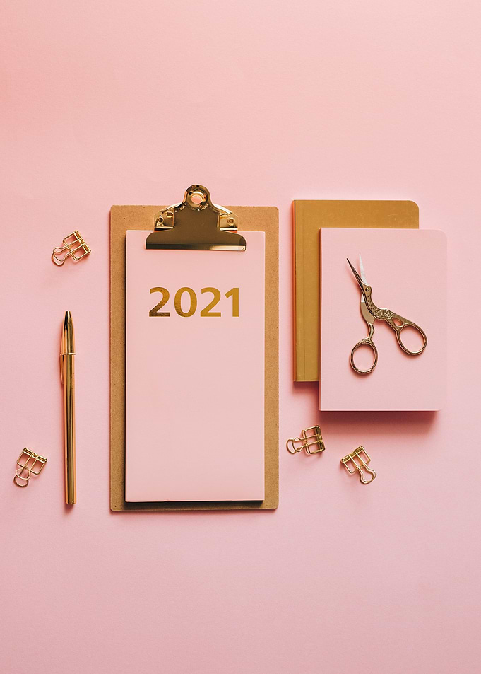 Pink Stationery