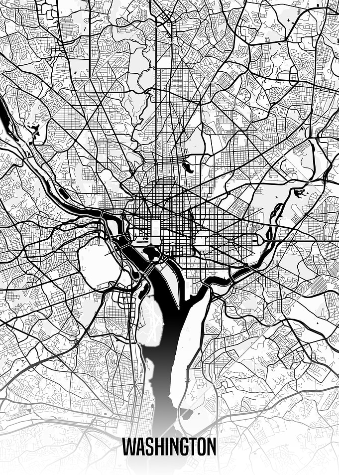 Washington map