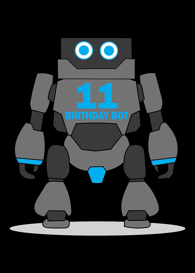 Cute Robot Futuristic An