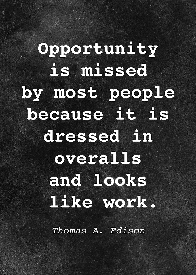 Thomas Edison Quote D004