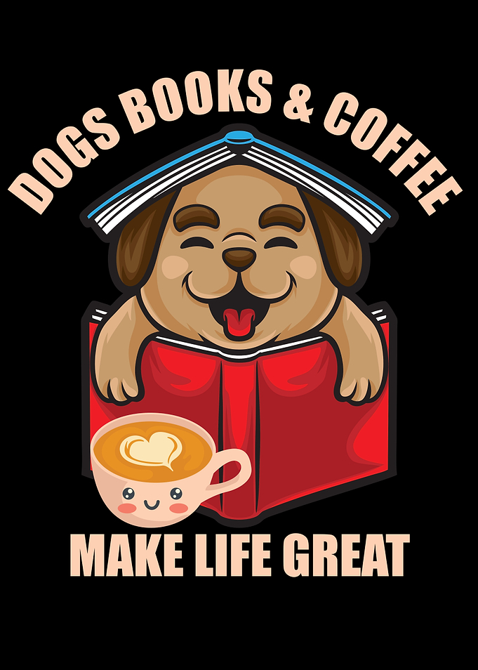 Dogs Books Coffee Make
