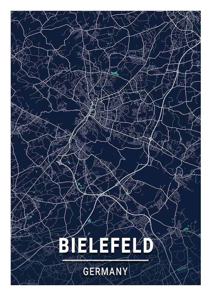 Bielefeld Blue Dark Color