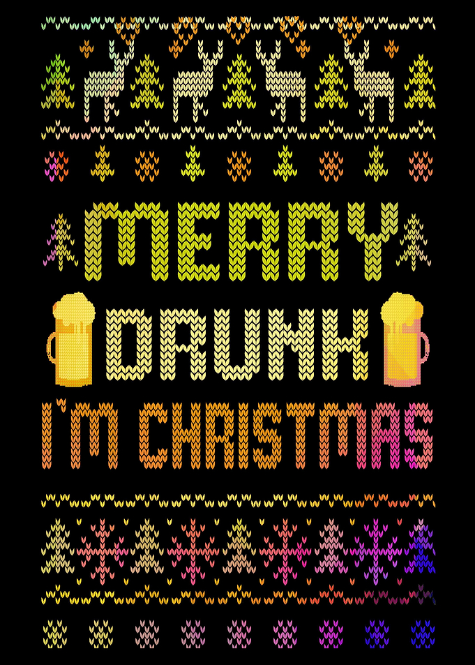 Merry Drunk Ugly Christmas