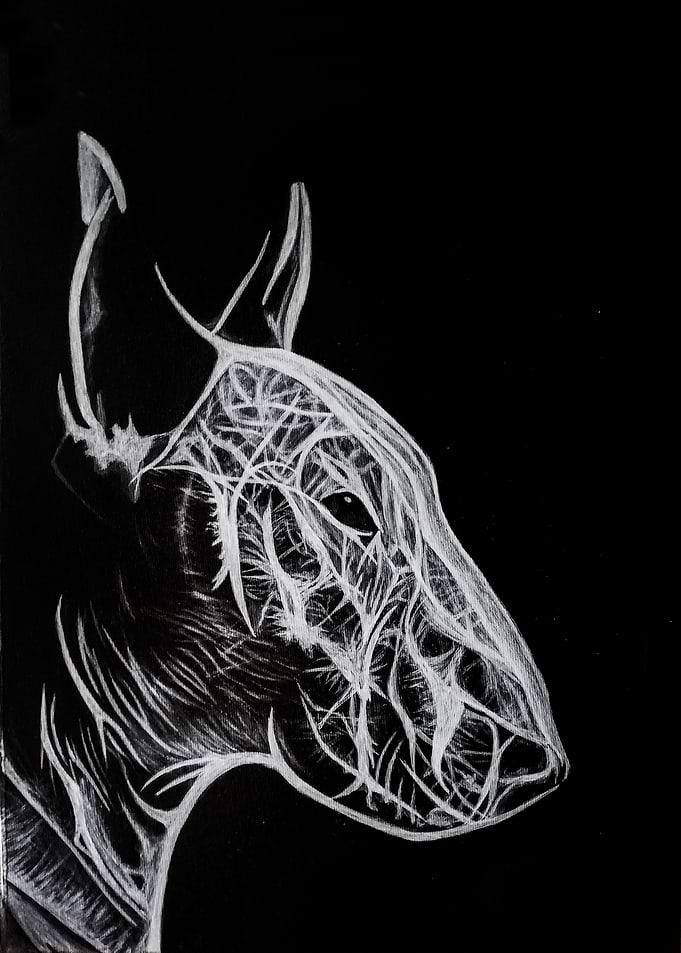 Bullterrier Fractal 5